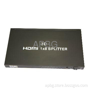 HDMI 8 PORT Splitter 1080P FULL HD AMPLIFY 15M 3D HDV818